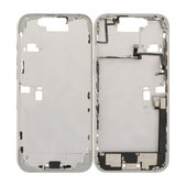 Apple iPhone 16 Pro Max - Mittelrahmen + Power-, Lautstärke- und Kameratasten (White Titanium)