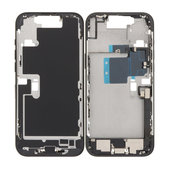 Apple iPhone 16 Pro Max - Mittelrahmen + Power-, Lautstärke- und Kameratasten (Black Titanium)