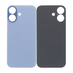 Apple iPhone 17 - Backcover Glas Vergrössertes Ringloch für die Kamera (Mist Blue)