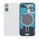 Apple iPhone 17 - Rückgehäuseglas + Kameraglas + Metallplatte + Magsafe-Magnet (White)