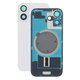 Apple iPhone 17 - Rückgehäuseglas + Kameraglas + Metallplatte + Magsafe-Magnet (White)