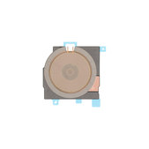 Apple iPhone Air - Kabelloser Ladechip + NFC