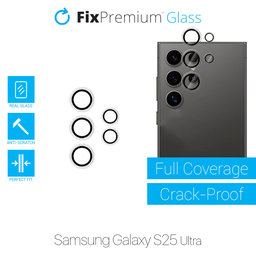 FixPremium Glass - Gehärtetes Glas für Rückkamera ohne Rahmen für Samsung S25 Ultra