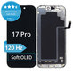 Display Soft OLED 120Hz für iPhone 17 Pro, Touchscreen-Glas mit Rahmen, FixPremium