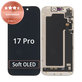 Display für iPhone 17 Pro, Touchscreen-Glas mit Rahmen, Refurbished
