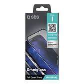 Universelles Schutzglas Omniglass I, Schwarz, SBS