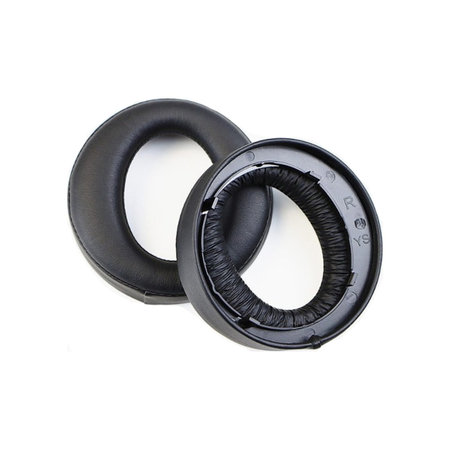 Ersatz-Ohrpolster für Sony PlayStation PS4 CECHYA-0080, Memory-Schaumstoff + PU-Leder, Schwarz, 1 Paar