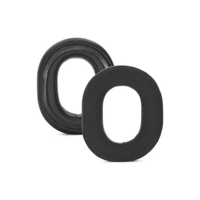 Ersatz-Ohrpolster für Razer Blackshark V3 Pro, Memory-Schaumstoff + Textil, Schwarz, 1 Paar