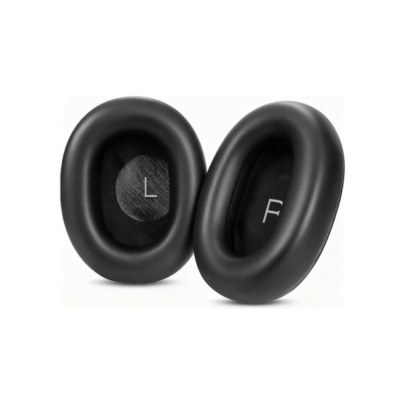 Ersatz-Ohrpolster für JBL Tour One M3, Memory-Schaumstoff + PU-Leder, Schwarz, 1 Paar