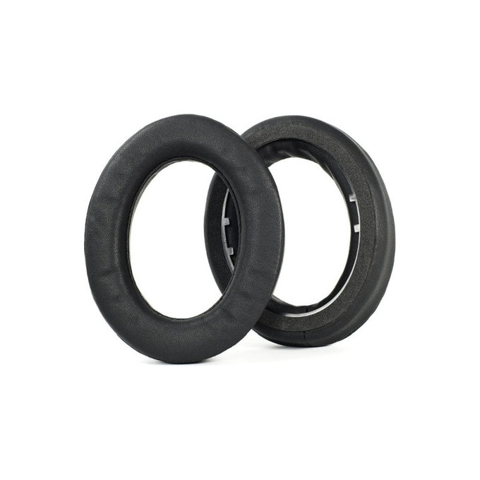 Ersatz-Ohrpolster für Sennheiser HD490 Pro, HD490 Pro Plus, Memory-Schaumstoff + PU-Leder, Schwarz, 1 Paar