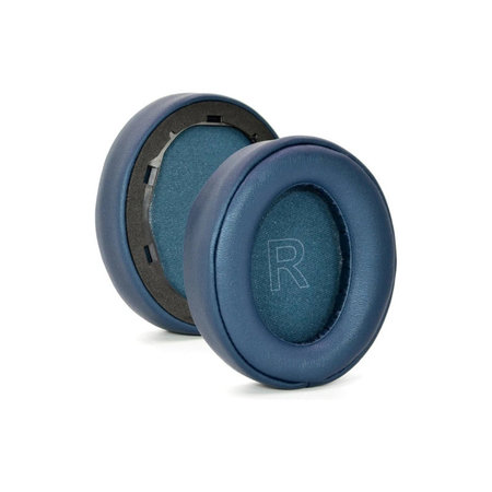 Ersatz-Ohrpolster für Anker Soundcore Life Q30, Q35, Memory-Schaumstoff + PU-Leder, Blau (Genäht), 1 Paar