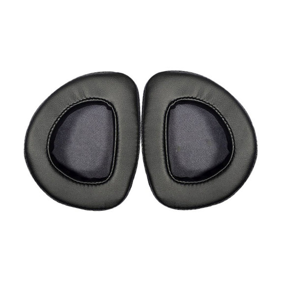 Ersatz-Ohrpolster für Asus ROG Delta, Delta S, Memory-Schaumstoff + PU-Leder, Schwarz, 1 Paar