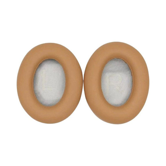 Ersatz-Ohrpolster für Bose 700, NC700, Memory-Schaumstoff + PU-Leder, Braun, 1 Paar