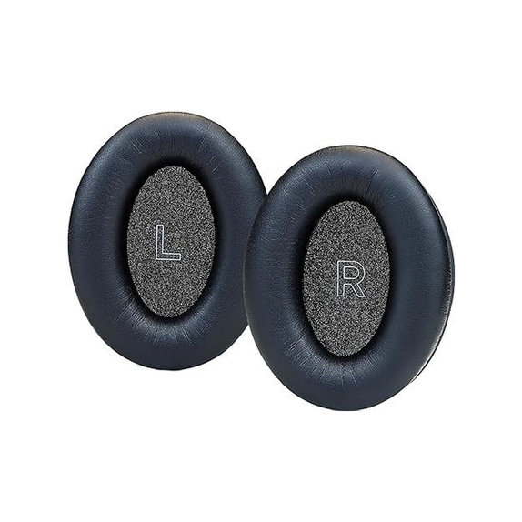 Ersatz-Ohrpolster für Bose Aviation 30, Memory-Schaumstoff + PU-Leder, Schwarz, 1 Paar