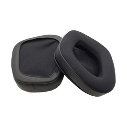 Ersatz-Ohrpolster für Corsair Void RGB Elite, Memory-Schaumstoff + Neopren, Schwarz, 1 Paar
