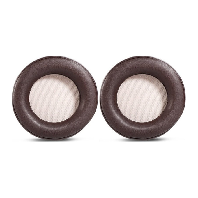 Ersatz-Ohrpolster für Corsair Virtuoso RGB, RGB SE und RGB XT, Memory-Schaumstoff + PU-Leder, Braun, 1 Paar
