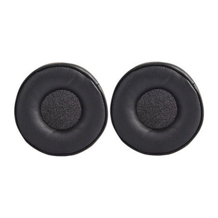 Ersatz-Ohrpolster für Jabra MOVE Wireless, Memory-Schaumstoff + PU-Leder, Schwarz, 1 Paar