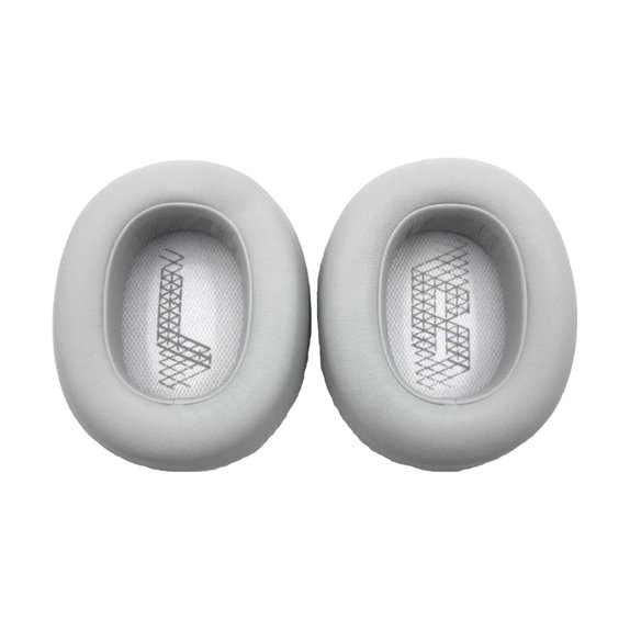Ersatz-Ohrpolster für JBL E65BTNC, Duet NC, Live 650BTNC, Live 660NC, Memory-Schaumstoff + PU-Leder, Grau, 1 Paar