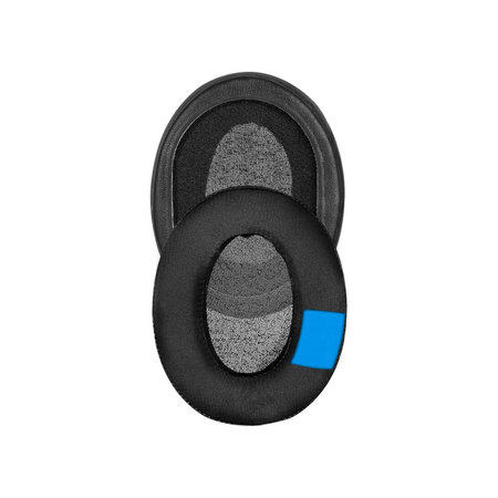 Ersatz-Ohrpolster für Kingston HyperX Cloud, Memory-Schaumstoff + Neopren + PU-Leder, Schwarz, 1 Paar