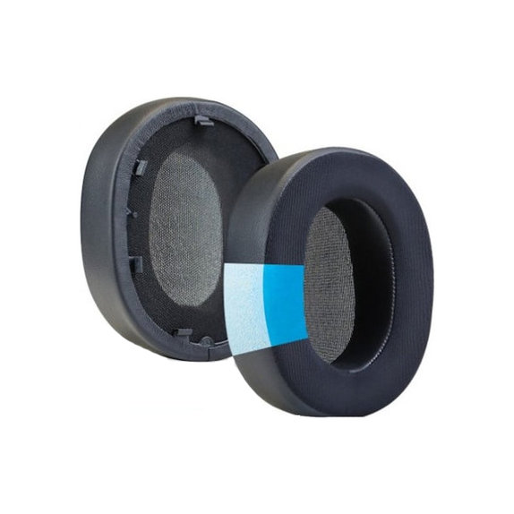Ersatz-Ohrpolster für Sony WH-1000XM5, Memory-Schaumstoff + Neopren, Schwarz, Kühlgel, 1 Paar