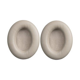 Ersatz-Ohrpolster für Sony WH-1000XM3, Memory-Schaumstoff + PU-Leder, Beige, 1 Paar