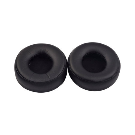 Ersatz-Ohrpolster für SteelSeries Siberia 650, Memory-Schaumstoff + PU-Leder, Schwarz, 1 Paar