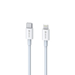 Lightning / USB-C Kabel Smart, PD 20W, 1m, Weiß, Devia
