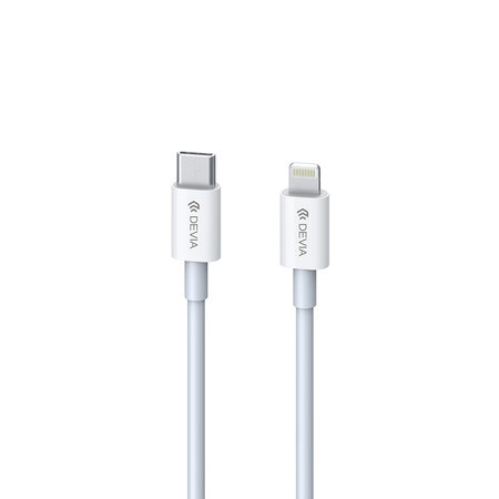 Lightning / USB-C Kabel Smart, PD 20W, 1m, Weiß, Devia