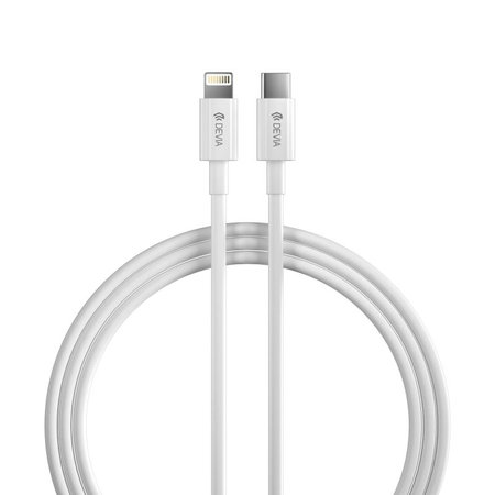 Lightning / USB-C Kabel Smart, PD 27W, 2m, Weiß, Devia