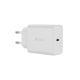 Ladeadapter Rocket USB-C, PD 45W, Weiß, Devia