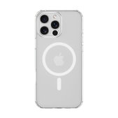 Hülle Clear mit MagSafe für iPhone 16, Transparent, Devia