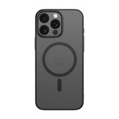 Hülle Glimmer mit MagSafe für iPhone 16 Pro, Schwarz, Devia