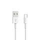USB / USB-C Kabel Smart, 2.1A, 1m, Weiß, Devia
