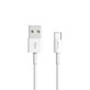 USB / USB-C Kabel Smart, 2.1A, 1m, Weiß, Devia