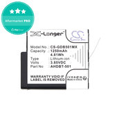 Akku batterie für Gopro Hero 8, Hero 6, 1250mAh, Li-Ion, 3.85V, AHDBT-501, HQ