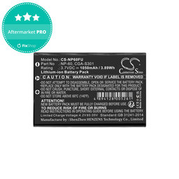 Akku batterie für Agfa, HP Photosmart, Toshiba Camileo, 1050mAh, Li-Ion, 3.7V, NP-60, COMA-BP1, HQ