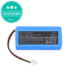 Batterie für Liectroux C30B, BLAUPUNKT BPK-VCBB1XB, Midea M4, 2600mAh, Li-ion, 14.4V, MD-C30B, HQ