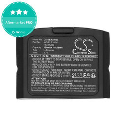 Batterie für Sennheiser IS 410, IS 4200, RR 4200, SET 830, SET 840, 150mAh, Li-Pol, 3.7V, HC-BA300, HQ