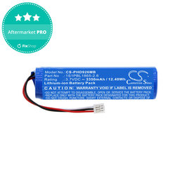Batterie für Philips Avent SCD923P, SCD923/26, Avent SCD923, 3350mAh, Li-ion, 3.7V, 1S1PBL1865-2.6, HQ