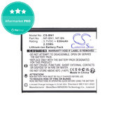 Akku batterie für Sony Cyber-Shot DSC-TX20, TX9, 630mAh, Li-Ion, 3.7V, NP-BN1, HQ