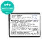 Akku batterie für Samsung ES, ST, 740mAh, Li-Ion, 3.7V, BP-70A, HQ