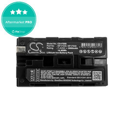 Akku batterie für Feelworld Monitor, Sony UPX-2000, 2000mAh, Li-Ion, 7.4V, NP-F330, NP-F570, HQ