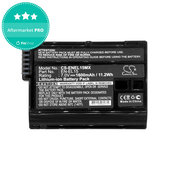 Akku batterie für Nikon Coolpix D7000, 1600mAh, Li-Ion, 7V, EN-EL15, HQ