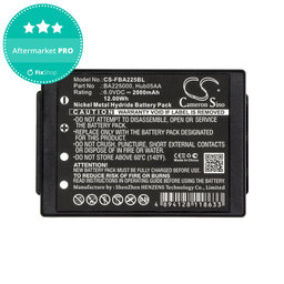 Batterie für HBC Linus 6, Spectrum 1, 2, A, B, 2000mAh, Ni-MH, 6V, BA225000, HQ