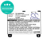 Akku batterie für Amazon Kindle 2, 1100mAh, Li-Ion, 3.7V, DR-A011, HQ