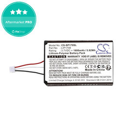 Akku batterie für Sony PS5 DualSense, 1600mAh, Li-Pol, 3.7V, LIP1708, HQ