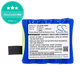 Akku batterie für Edan Cs-01, Edan H100, Edan H100b, Edan H100n, 1500mAh, Ni-MH, 4.8V, 4XNR49AA1500P, HQ