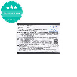 Akku batterie für Sony Ericsson, 650mAh, Li-Ion, 3.7V, BST-37, HQ