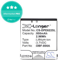 Akku batterie für Doro PhoneEasy 2314, 2315, 1360, 520, 800mAh, Li-Ion, 3.7V, DBF-800A, HQ