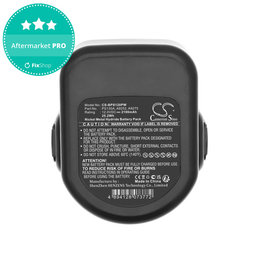 Akku batterie für Black & Decker Cd1202, 2100mAh, Ni-MH, 12V, PS130A, HQ